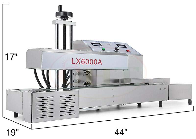 Thiết bị dán màng seal LX 6000A có thiết kế cầm tay tiện dụng
