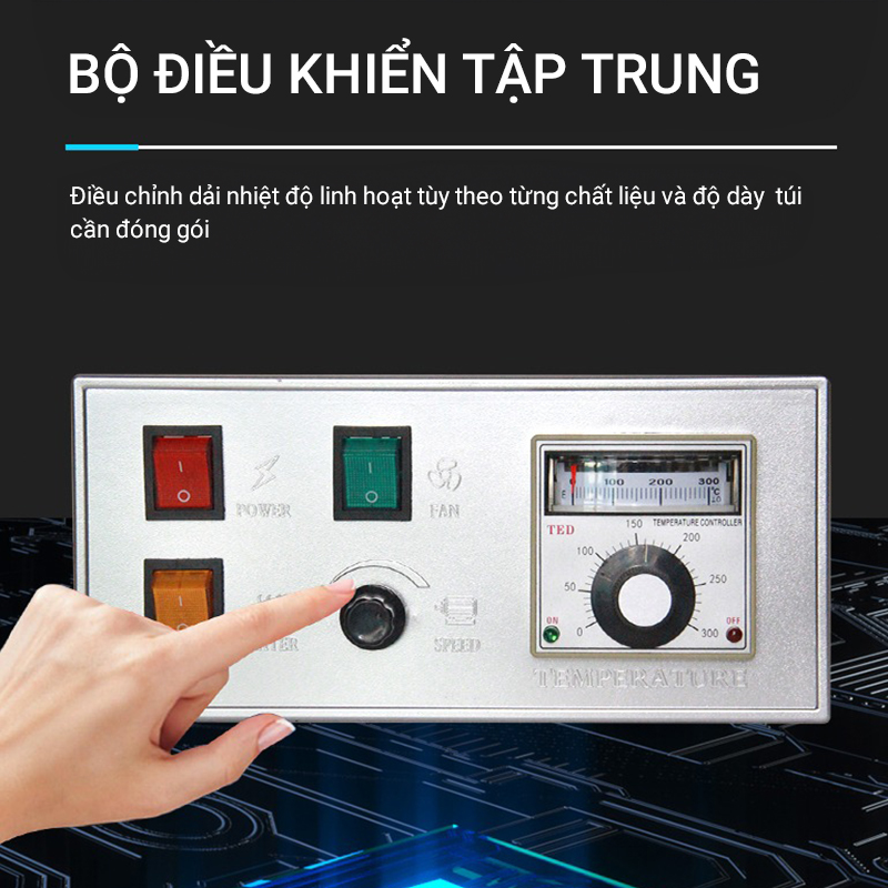 Máy hàn miệng túi sản phẩm DBF 900