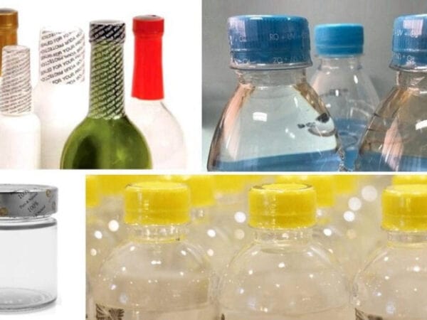 Máy dán màng nhôm trên chai nhựa giúp bảo quản sản phẩm lâu hơn