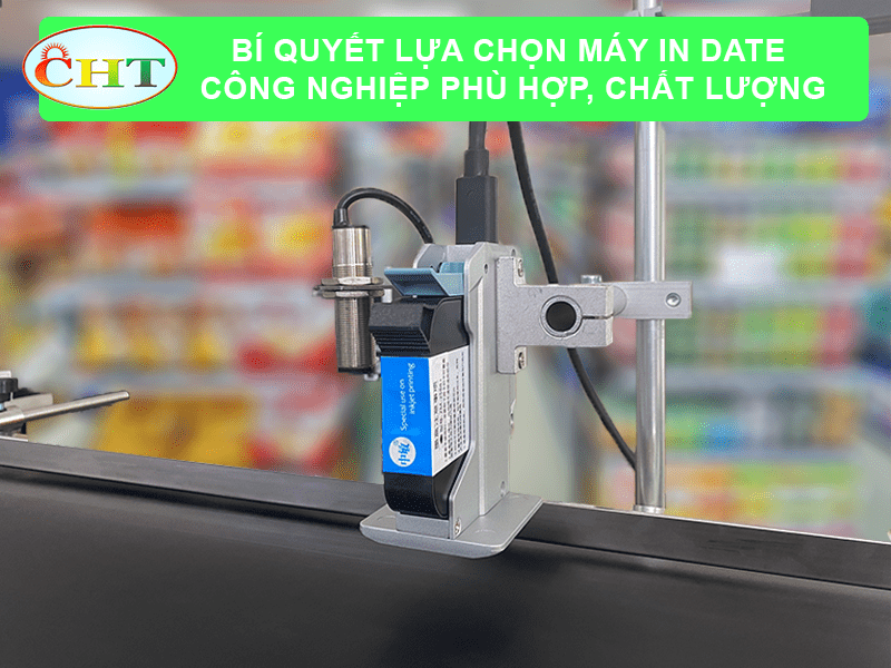 Máy in date công nghiệp in nhanh ngày sản xuất trên bao bì sản phẩm