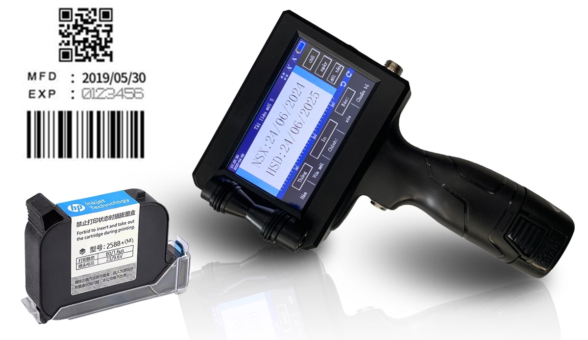 Máy in date cầm tay CD850